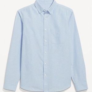 Men's Long Sleeve Poplin Button Shirt